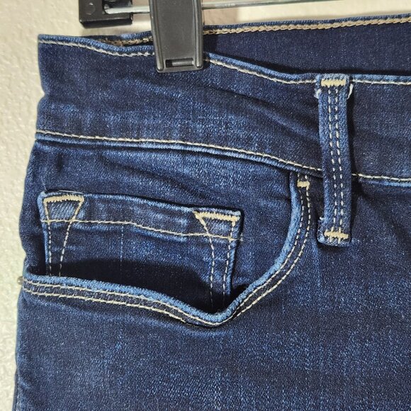 FRAME Le Skinny de Jeanne Crop Jeans Dark Wash size 29 - Picture 6 of 15